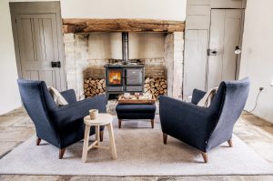 ESSE Ironheart two chairs river cottage
