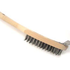 Wire Brush with Scraper